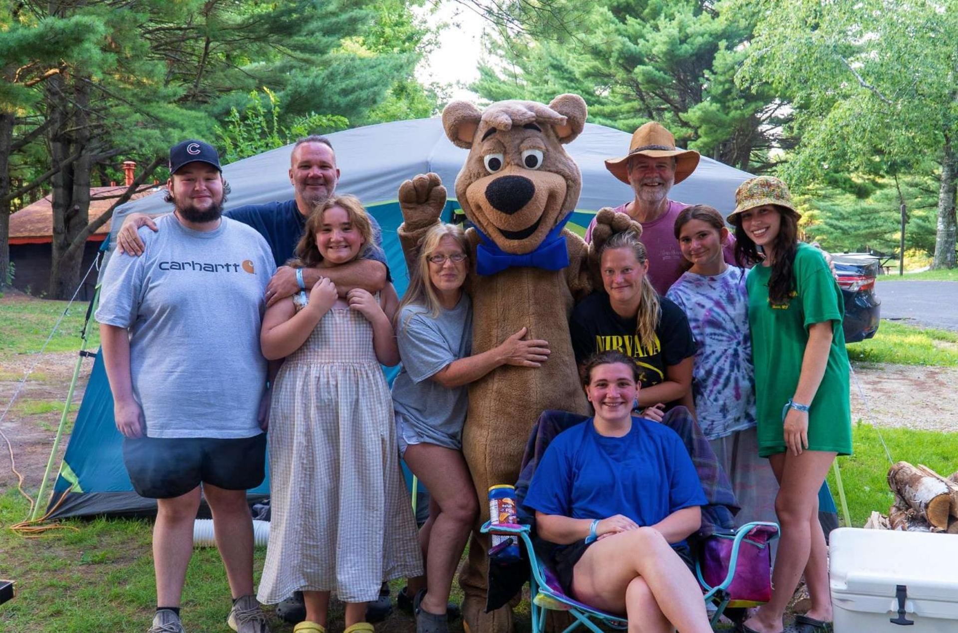 Yogi Bear's Jellystone Park Camp-resort Wisconsin Dells Campsite